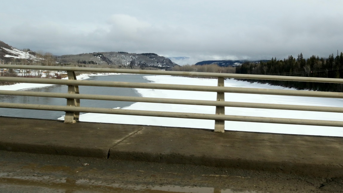Crossing the Skeena River