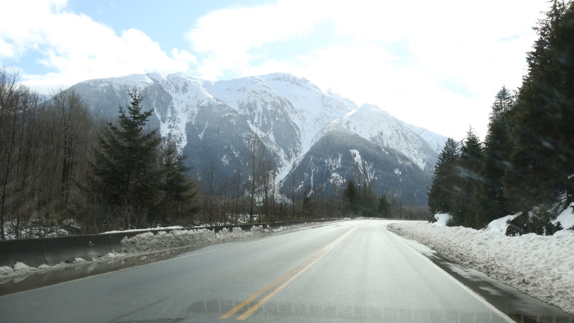 One mile East of Exstew