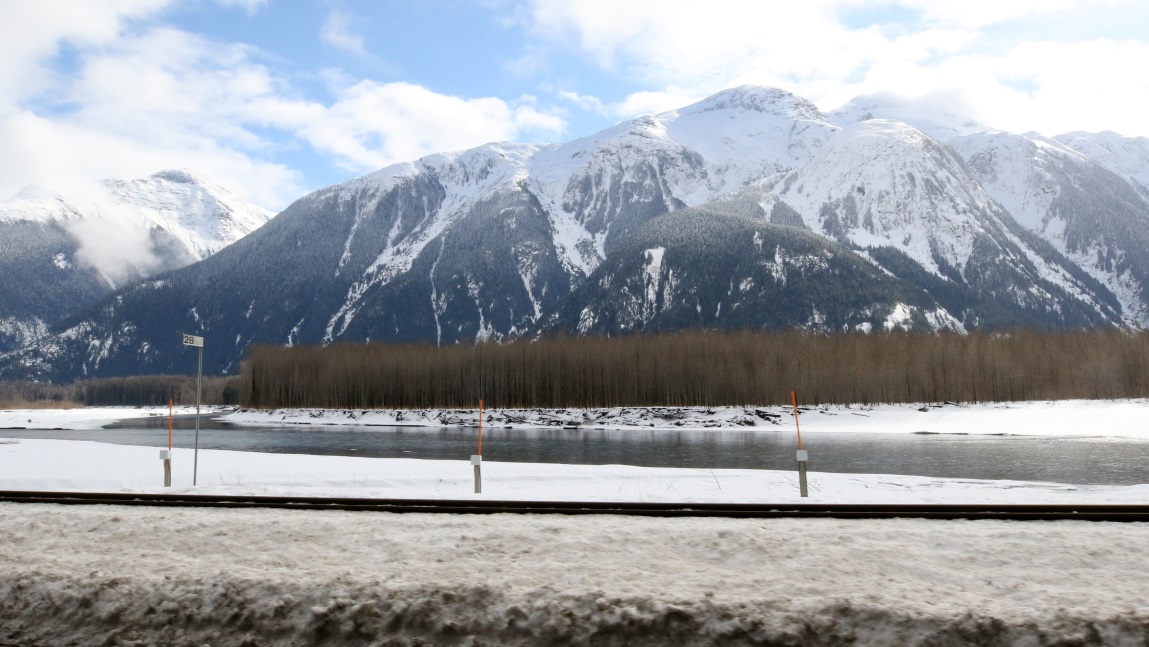 Skeena River two miles West of Exstew