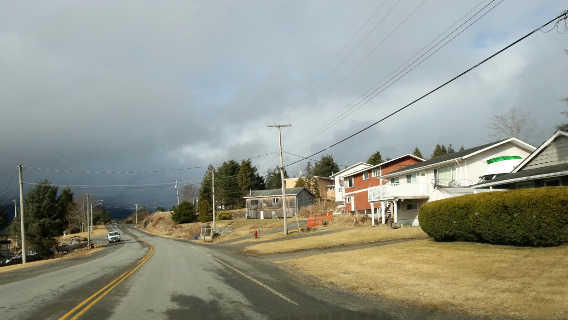 Residential area of town