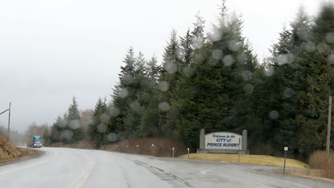 Arriving in Prince Rupert
