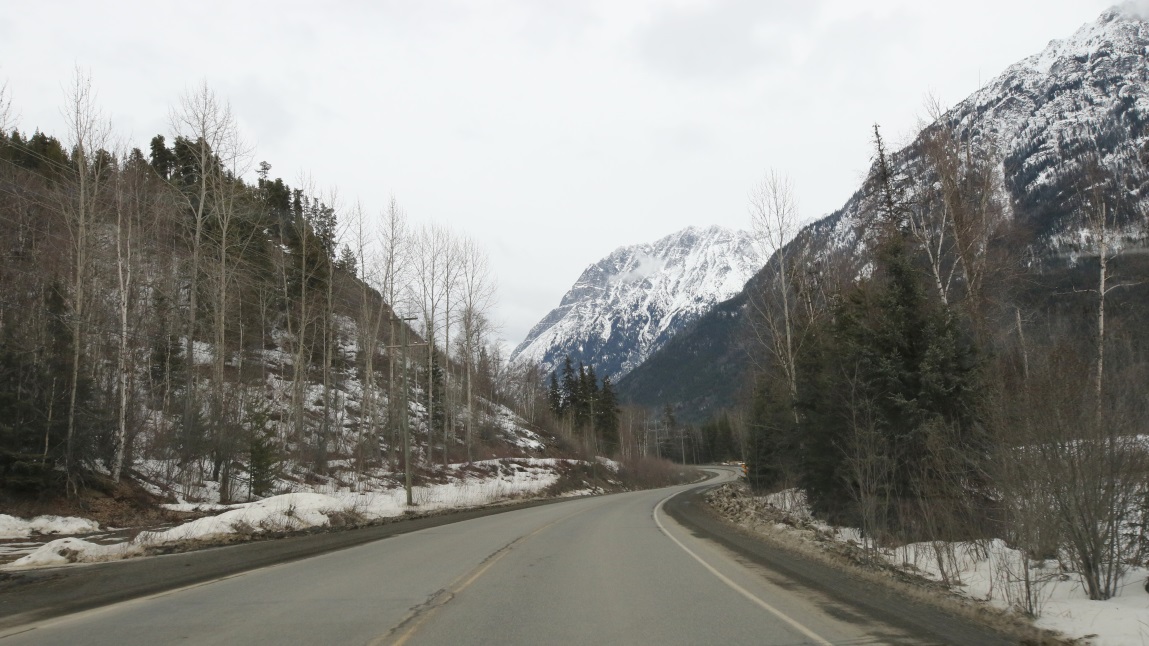 Eight miles Southwest of New Hazelton