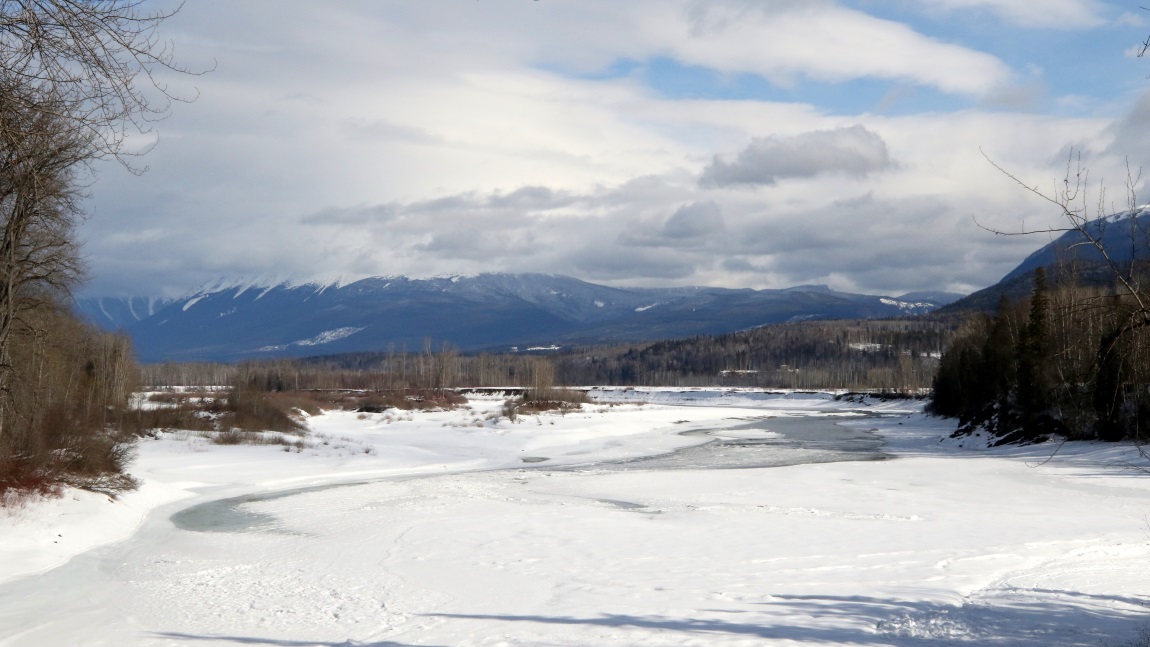 Crossing the Kispiox River