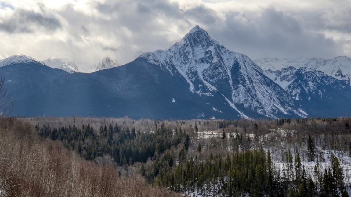 Hagwilget Peak from Hazelton