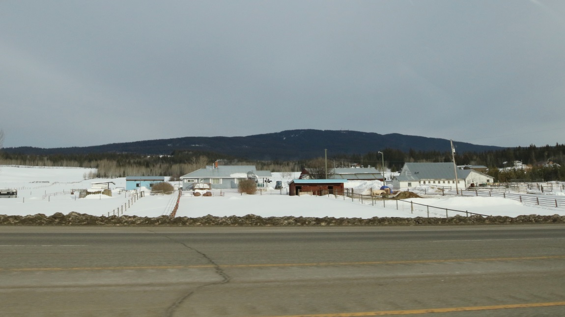 Farm three miles South of Quesnel