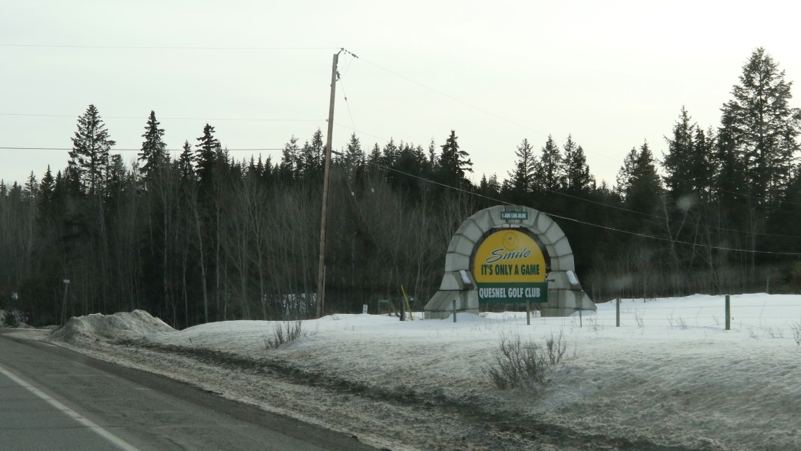 Quesnel Golf Club in Kersley