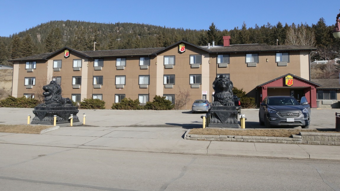 The Super 8 where we stayed last night