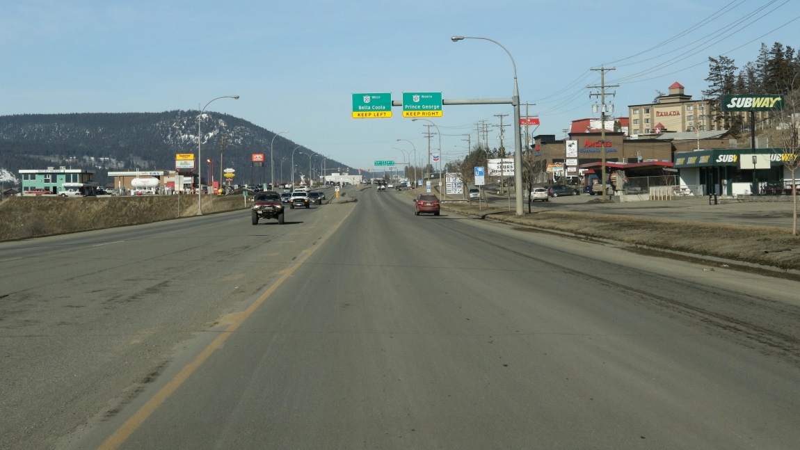 Intersection of Routes 97 and 20