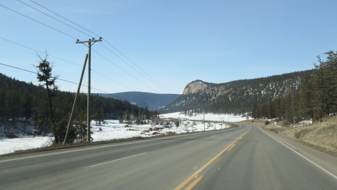 Ten miles West of Williams Lake