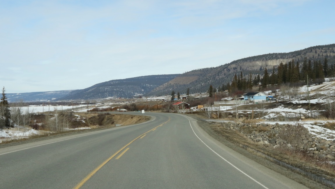 Ten miles Southeast of Alexis Creek