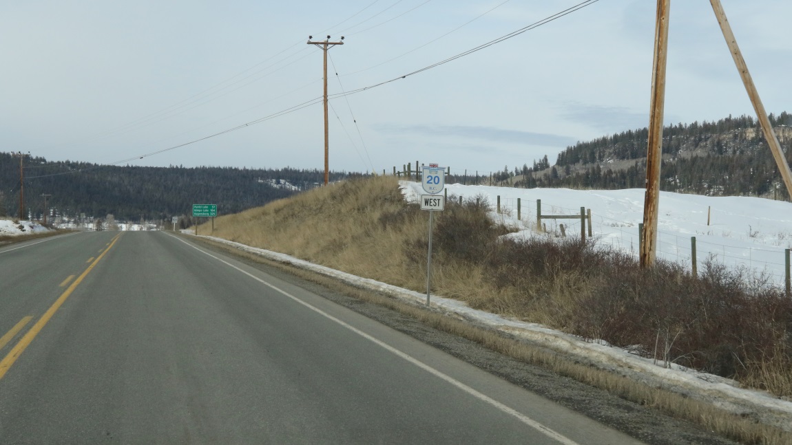 Departing Alexis Creek