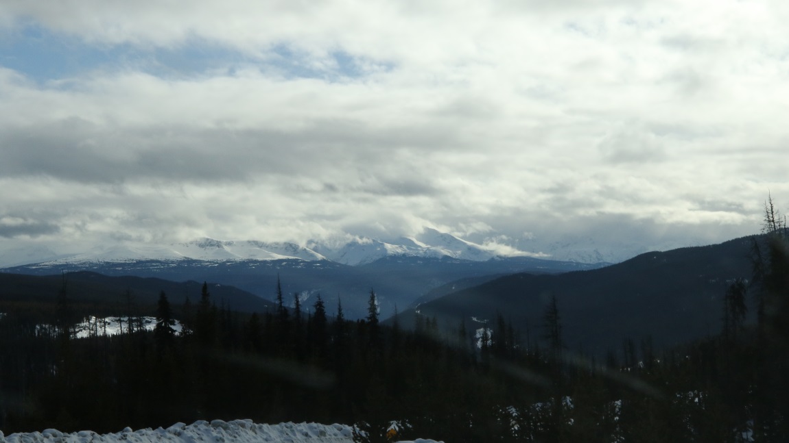 Top of very dangerous Heckman Pass