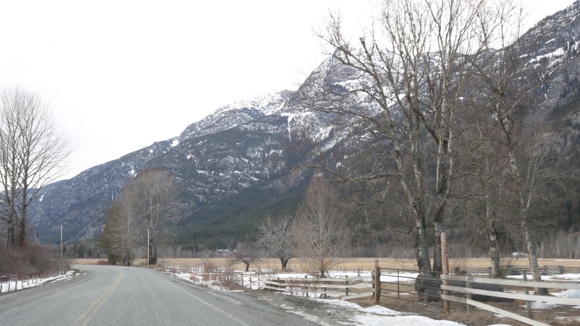 Three miles East of Firvale