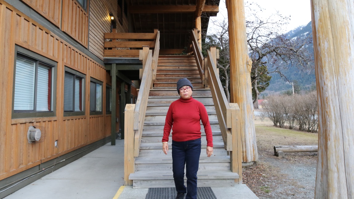 At Bella Coola Mountain Lodge