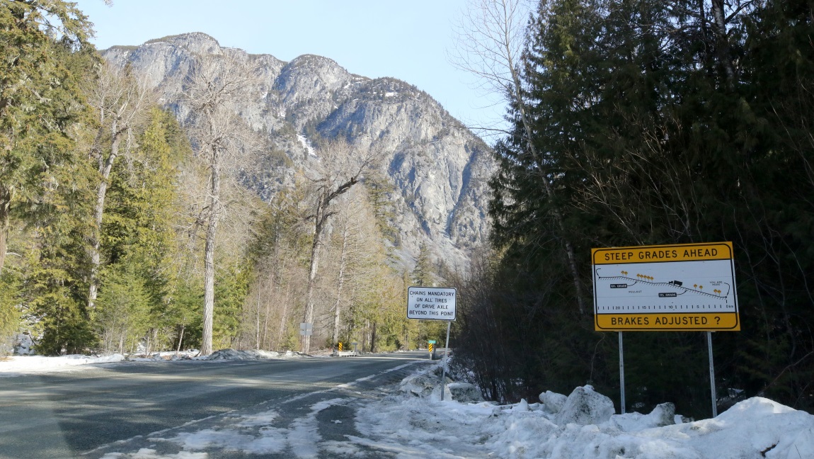Chains required on all vehicles
