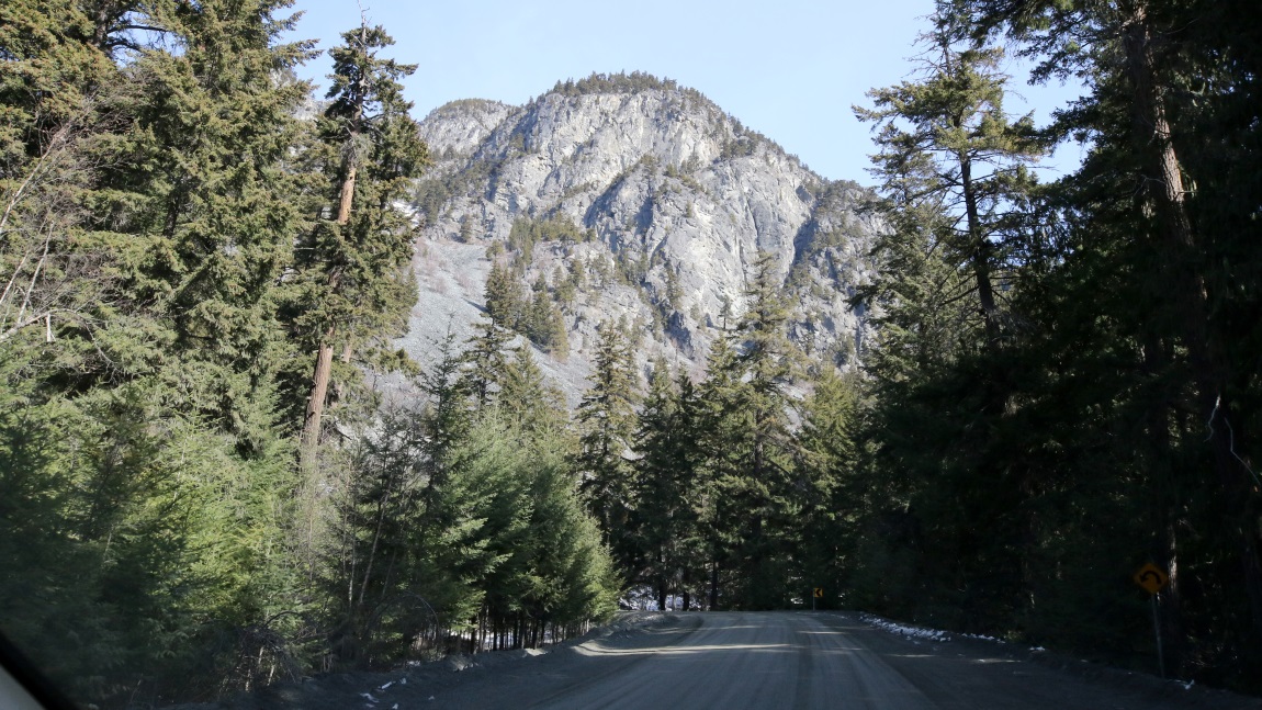 At the base of Heckman Pass