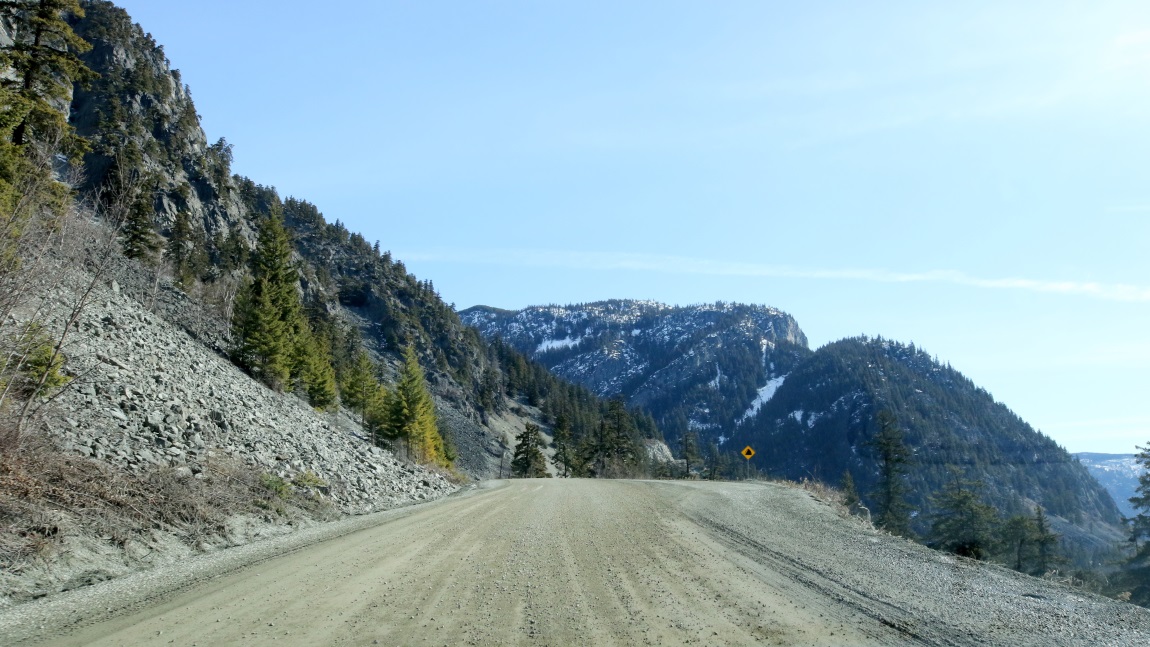 Lower parts of Heckman Pass