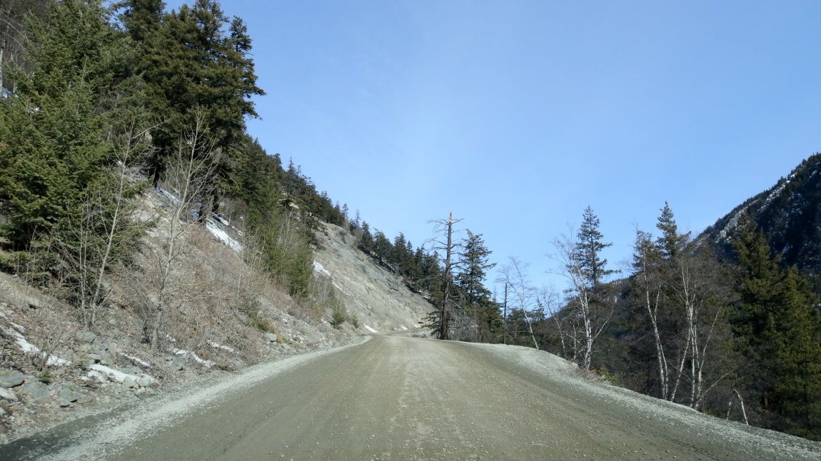 Heckman Pass is very steep
