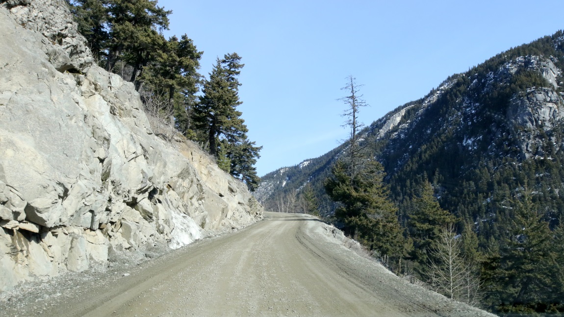Continuing up Heckman Pass slow but steady