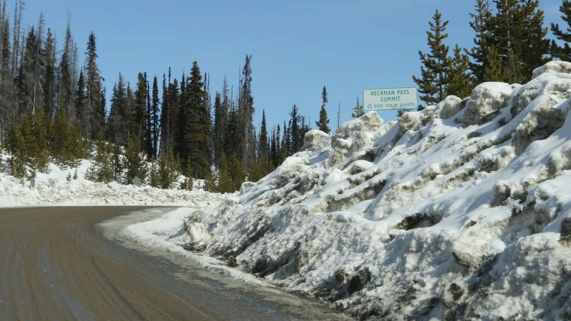 Top of Heckman Pass