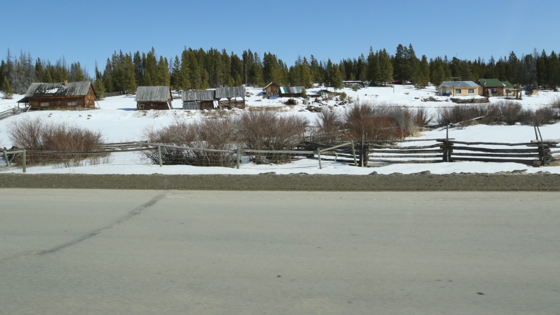 Four miles South of Nimpo Lake