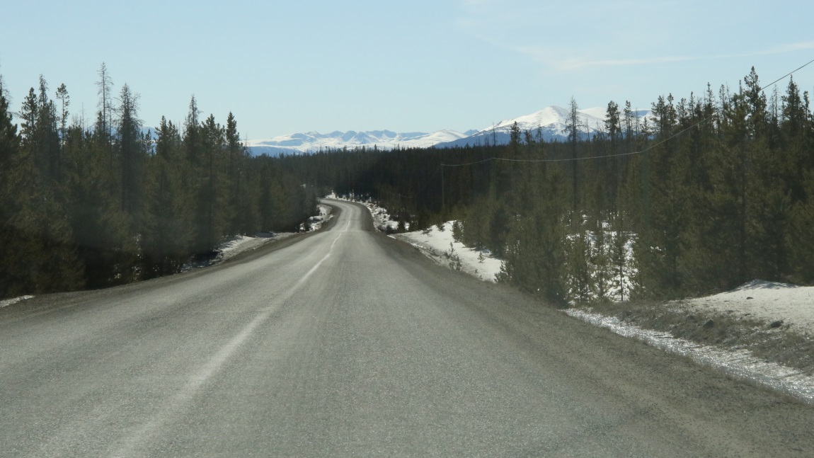 Eight miles South of Nimpo Lake