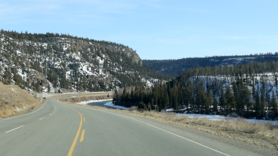 Seven miles West of Alexis Creek