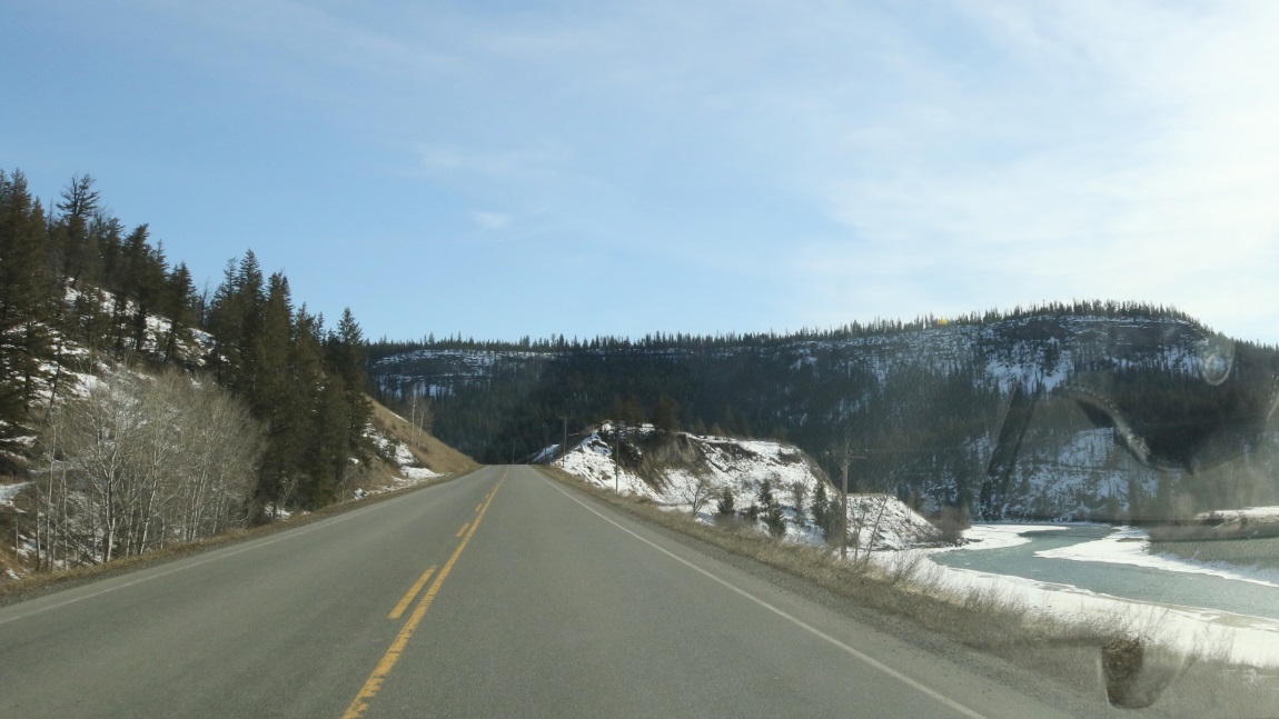 Six miles West of Alexis Creek