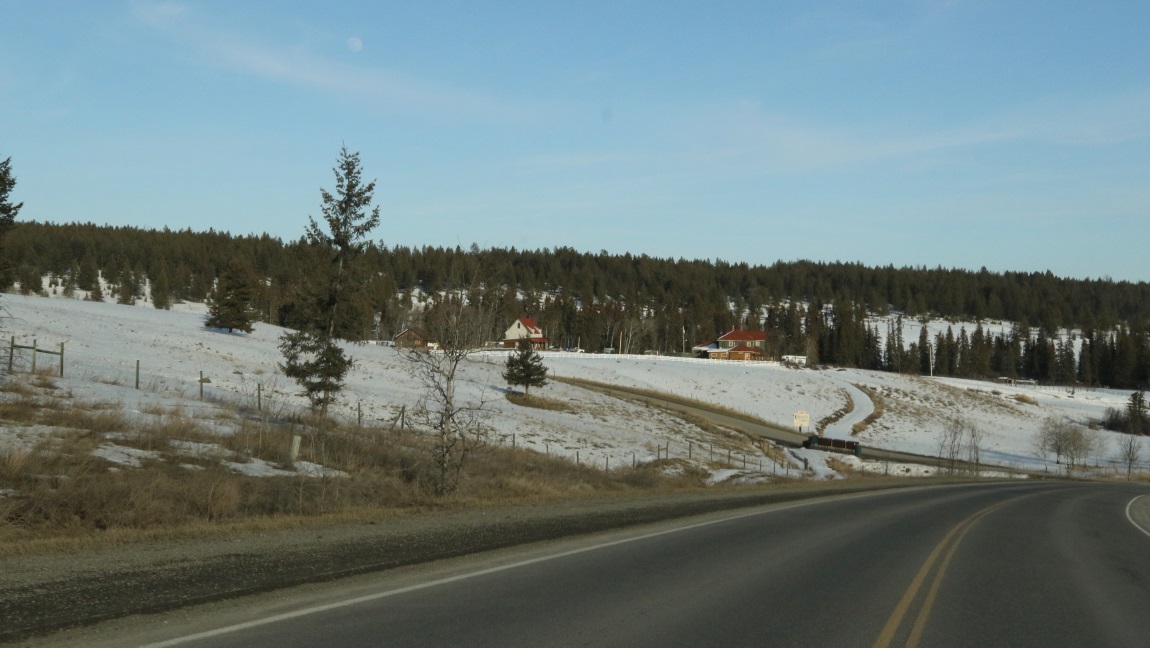Farm four miles West of Riske Creek