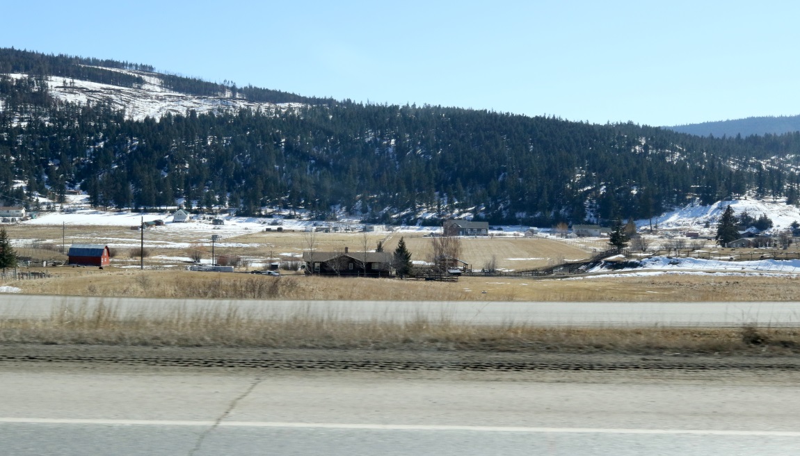 Clinton BC is a large farming area