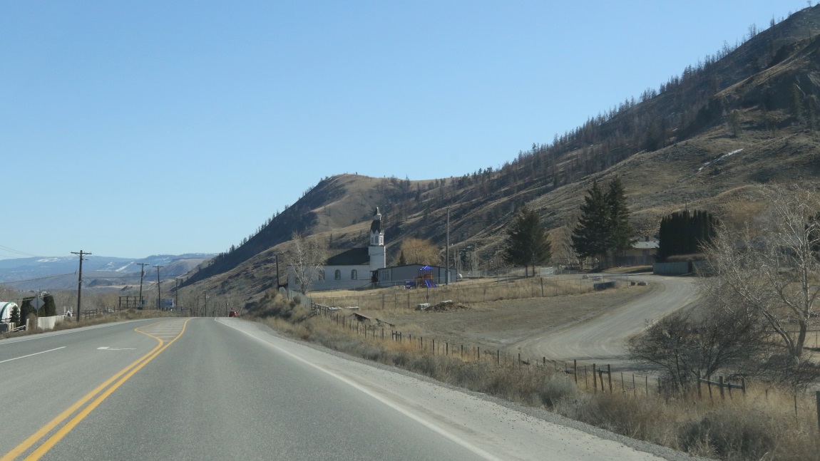 Three miles North of Cache Creek