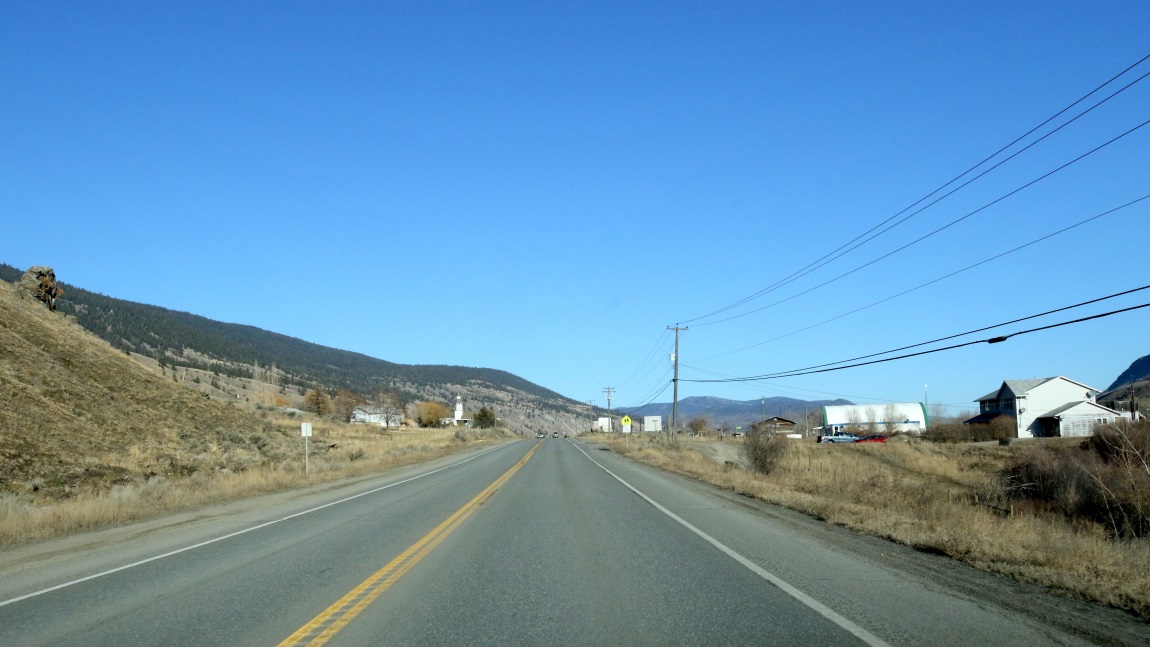 Two miles North of Cache Creek