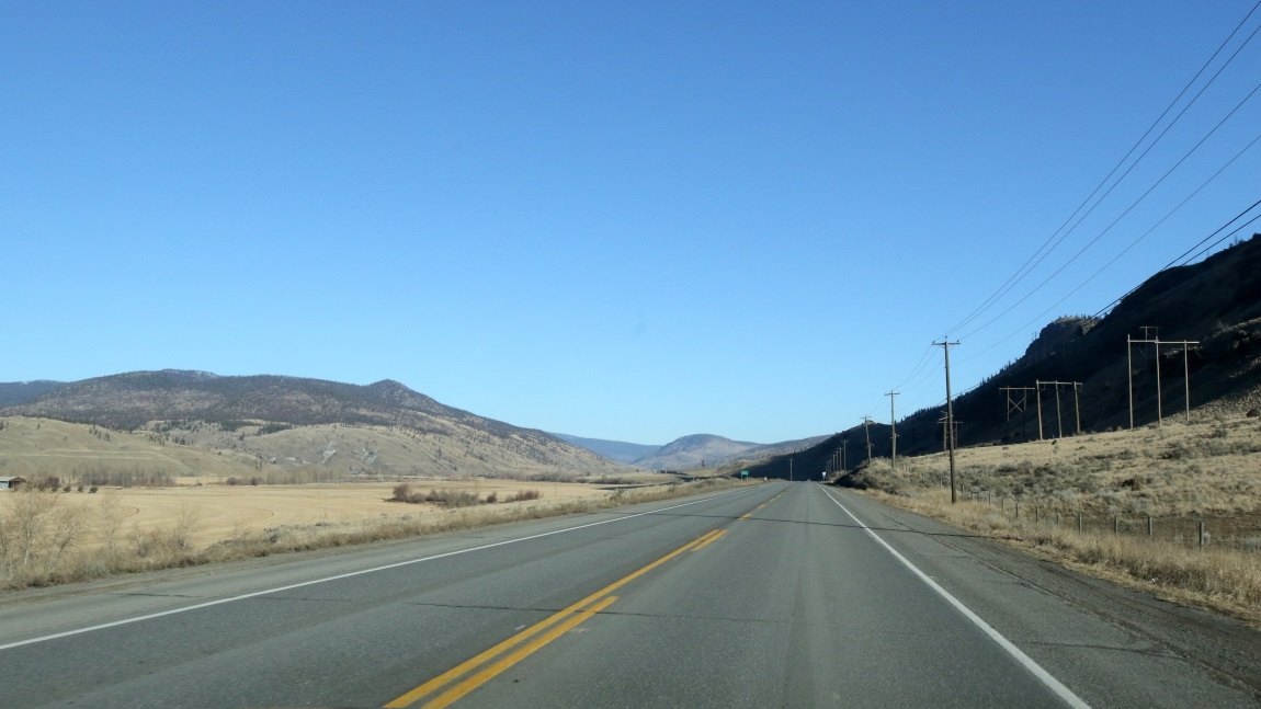 Five miles North of Cache Creek