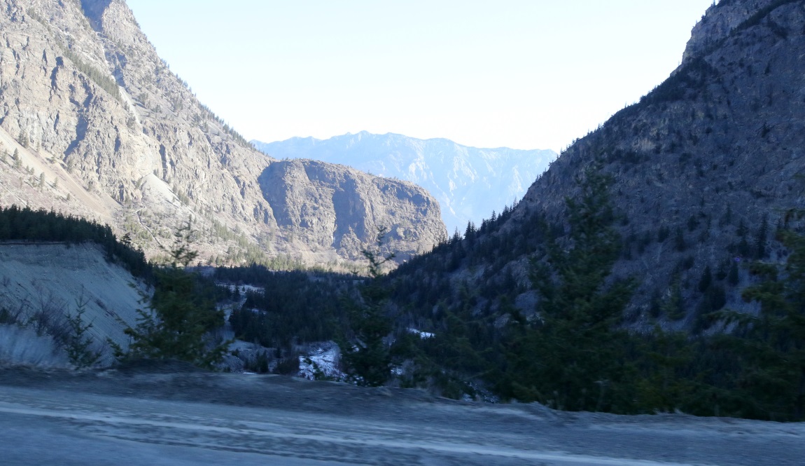 Four miles West of Lillooet