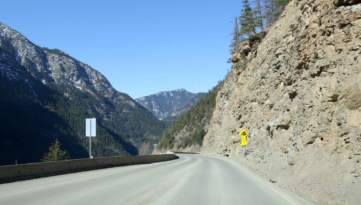 Prepare for steep descent