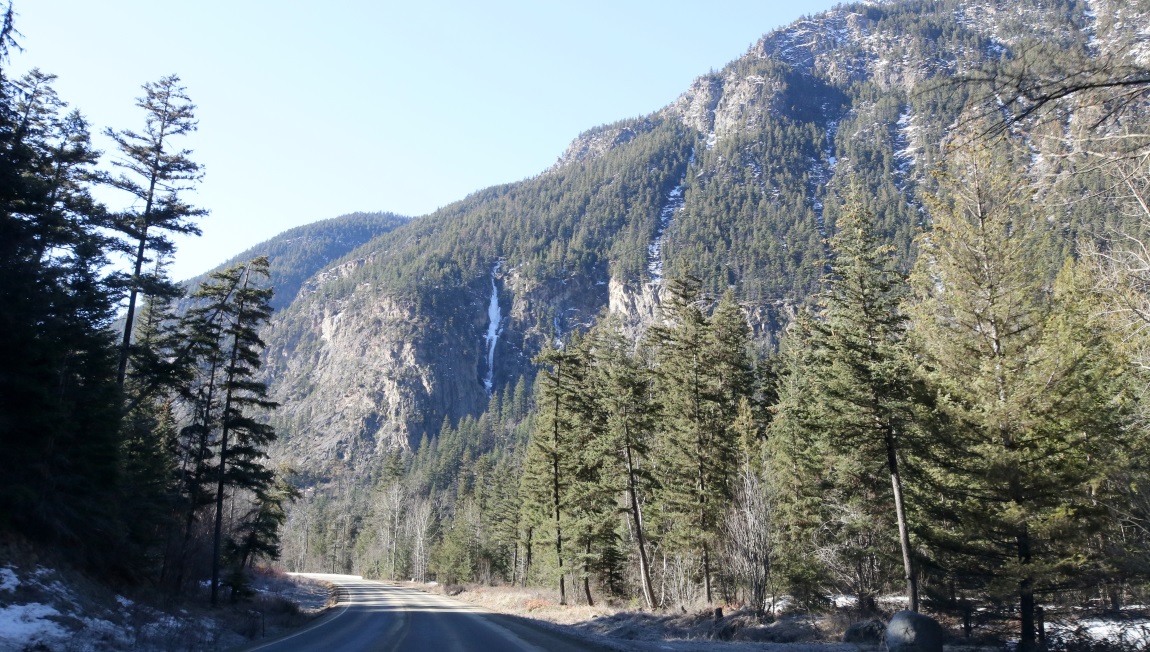 Fifteen miles Southwest of Lillooet