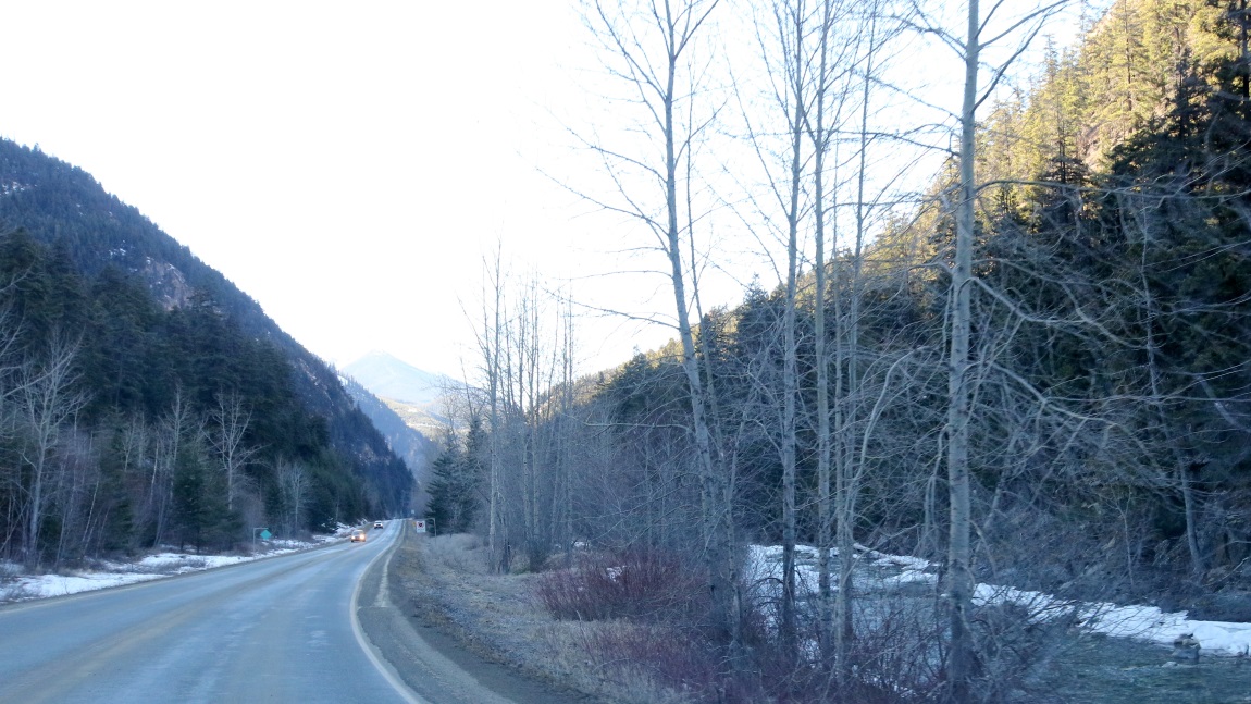 Nineteen miles Southwest of Lillooet
