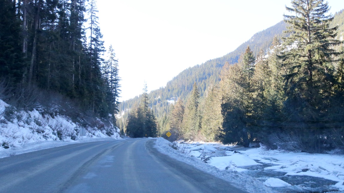 Thirty miles Northeast of Mt. Currie