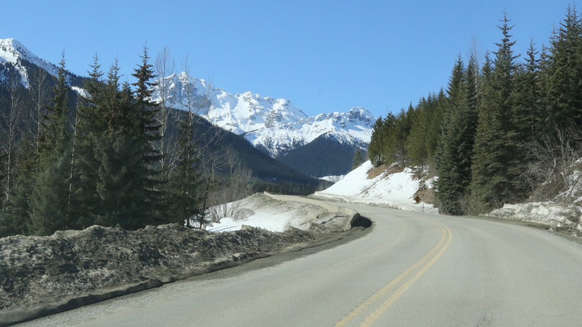 Seventeen miles Northeast of Mt. Currie
