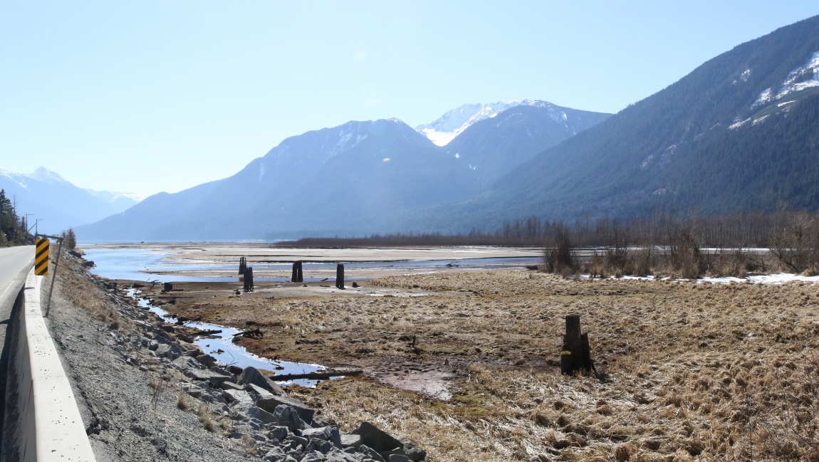 Northern end of Lillooet Lake
