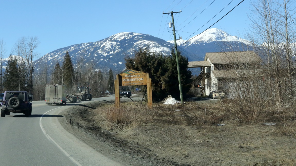 Approaching Pemberton