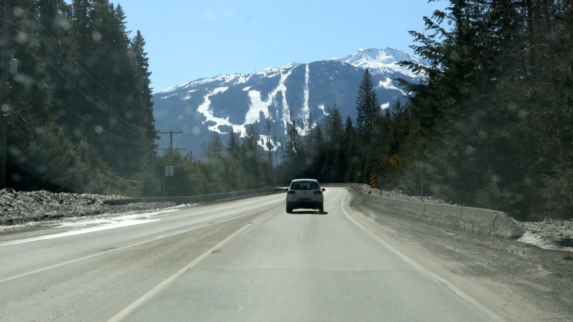 Whistler BC ski area