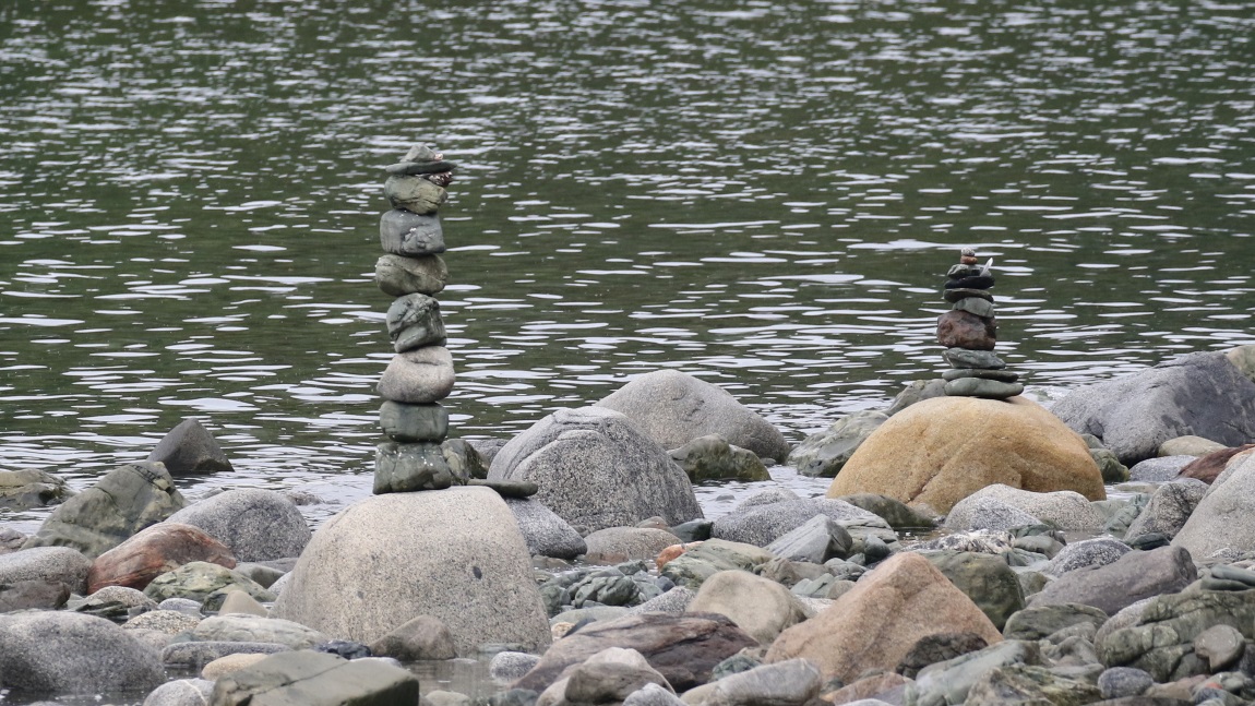 Stacked rocks