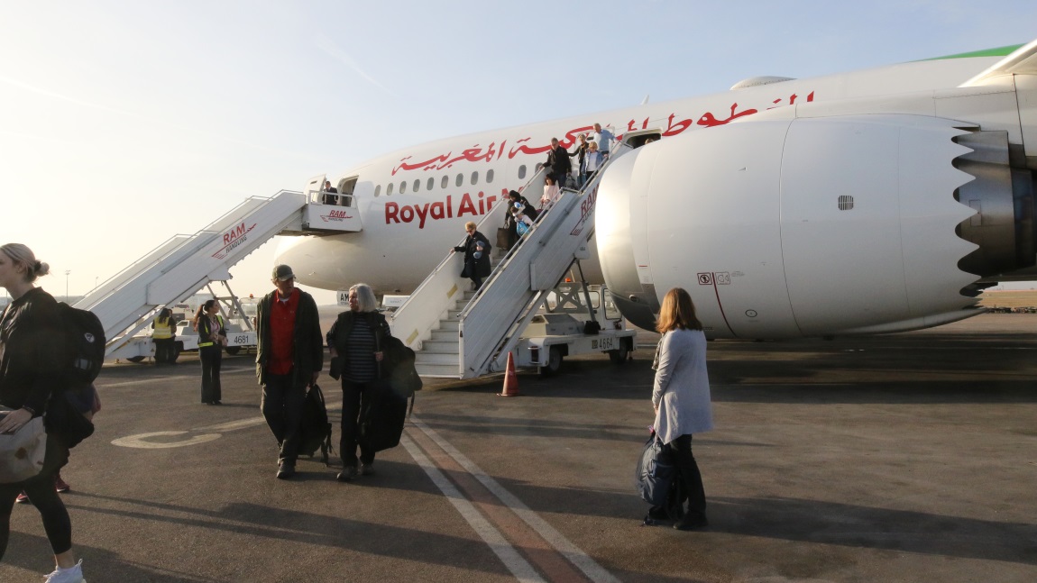 Royal Air Moroc airplane