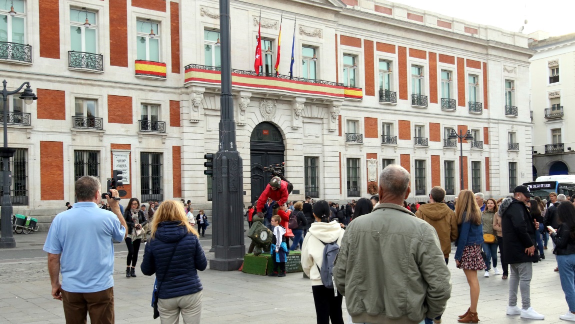 Variety of performers