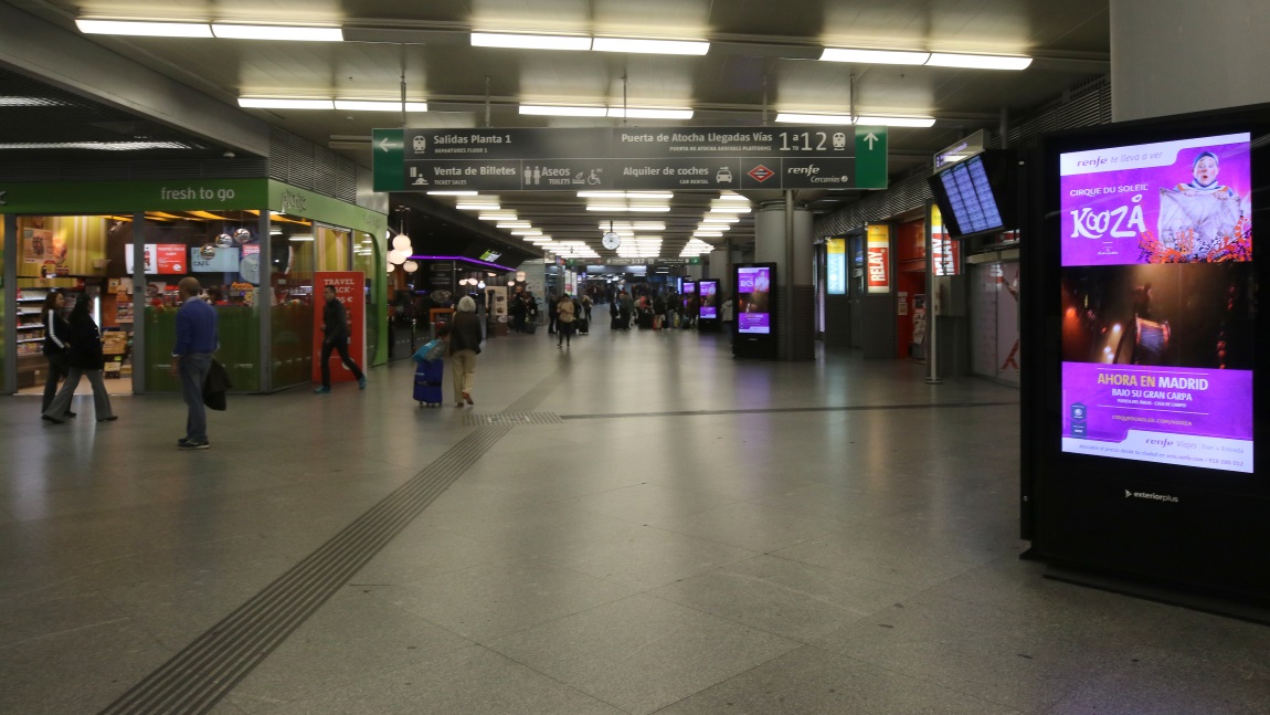 Puerta de Atocha train station