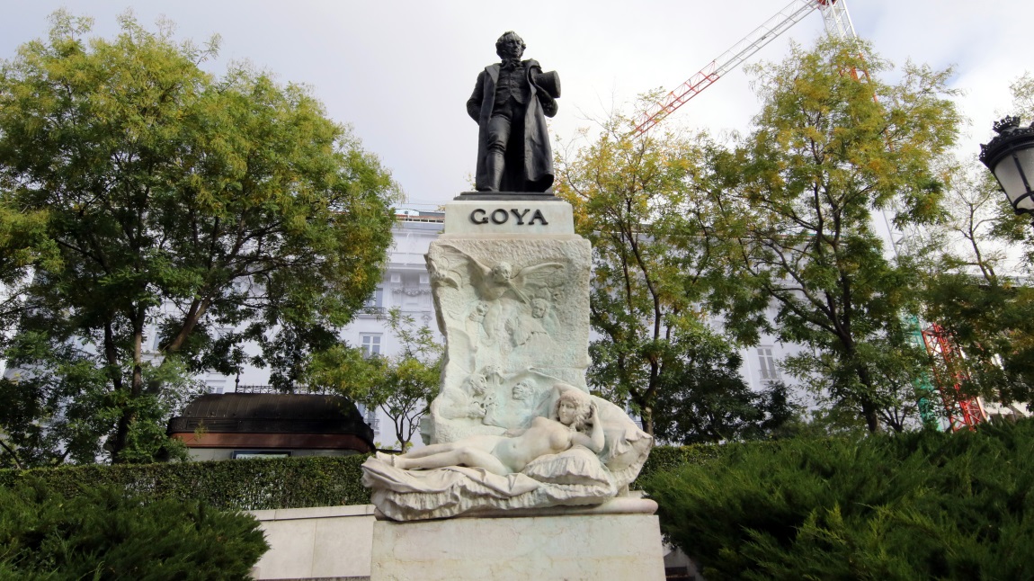 Statue of Francisco de Goya