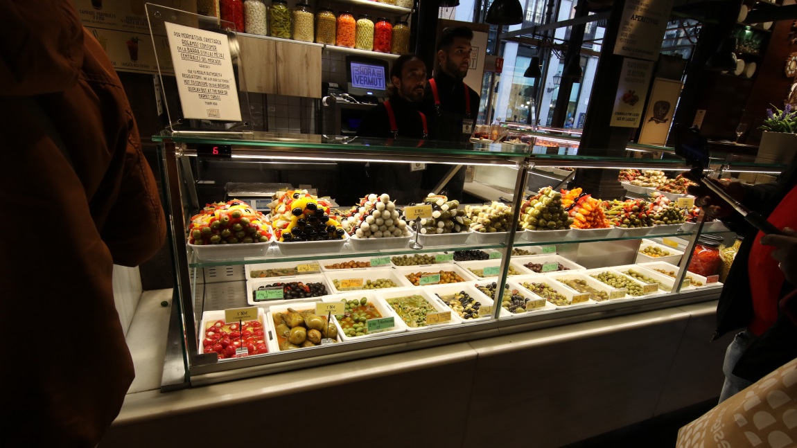 Assorted olives
