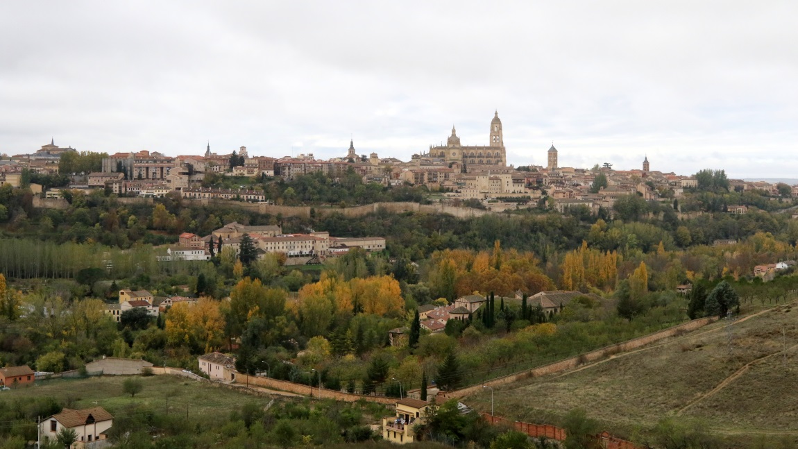 Looking toward Segovia