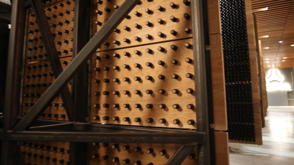 Bottles of wine